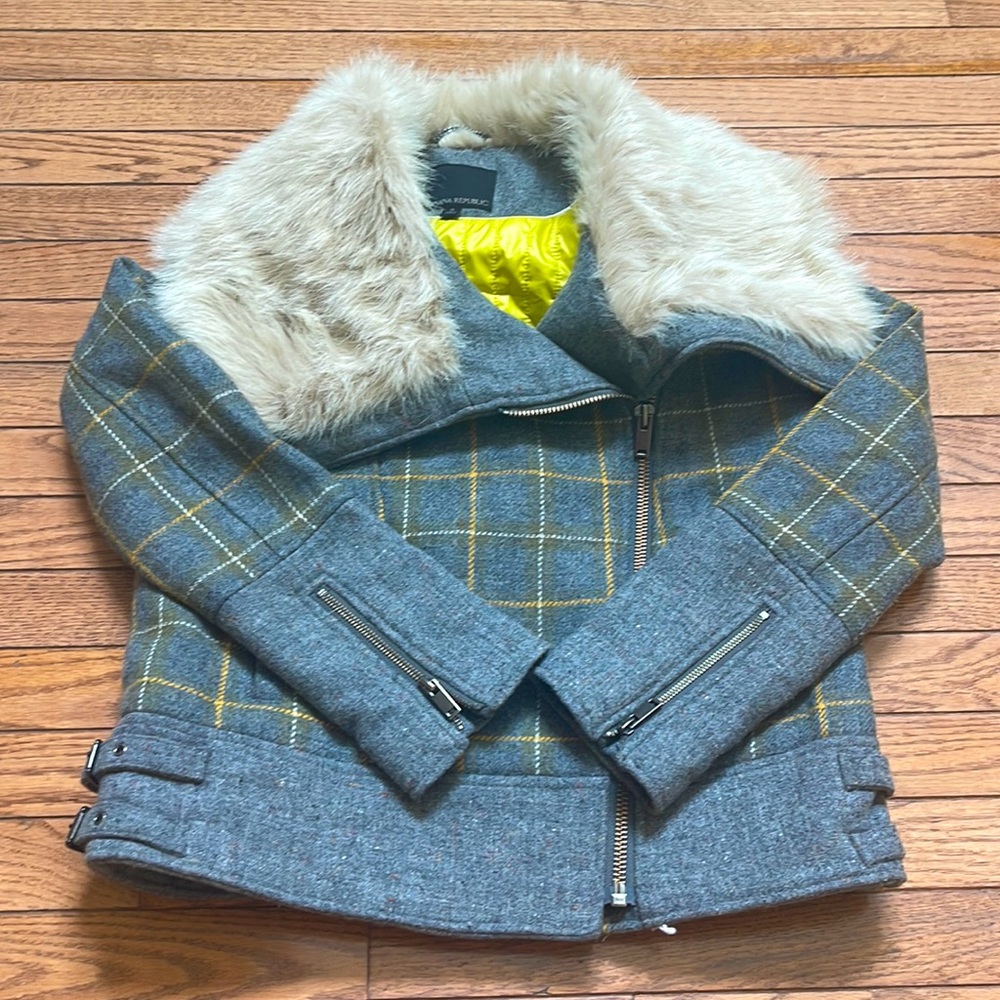 Banana Republic wool blend jacket